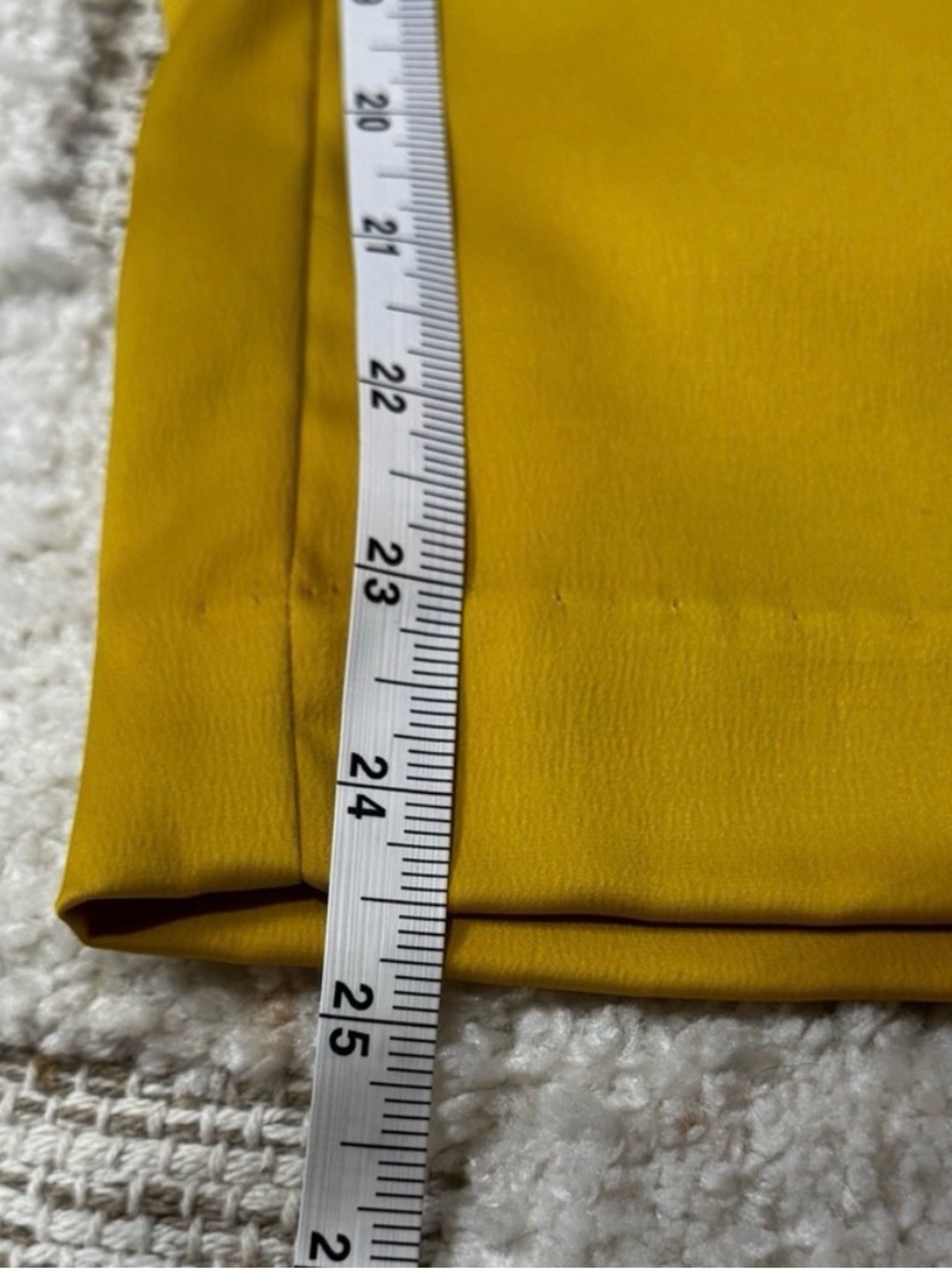 Zara Satin Wide-Leg Drawstring Pants — Mustard Gold. 🔥trending fall 2026 color🔥 - Picture 5 of 5